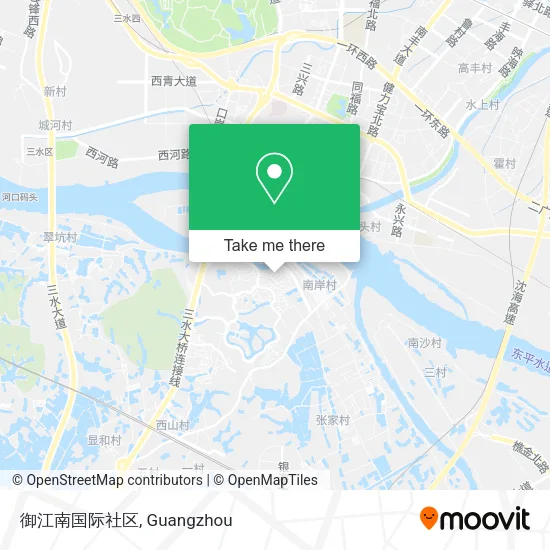 御江南国际社区 map