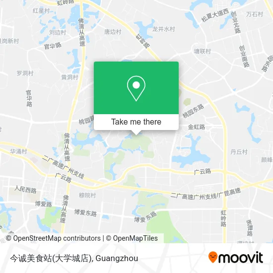 今诚美食站(大学城店) map