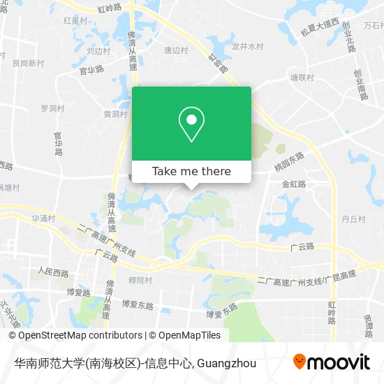 华南师范大学(南海校区)-信息中心 map