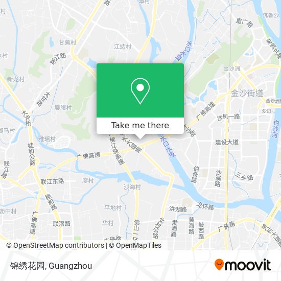 锦绣花园 map