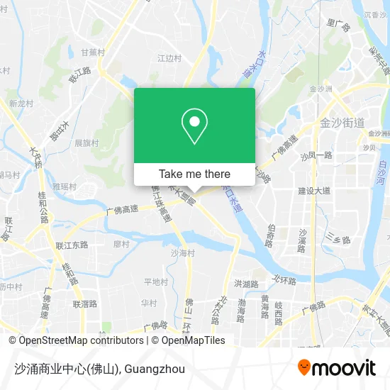 沙涌商业中心(佛山) map