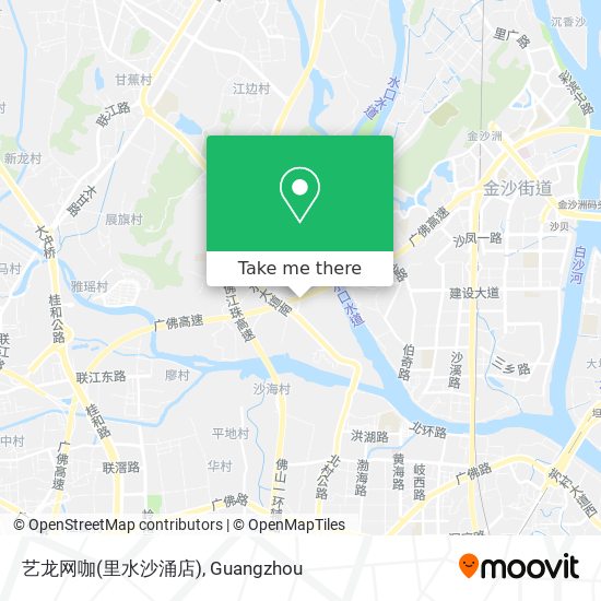 艺龙网咖(里水沙涌店) map