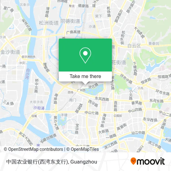 中国农业银行(西湾东支行) map