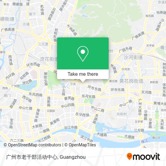 广州市老干部活动中心 map