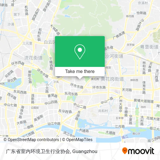 广东省室内环境卫生行业协会 map