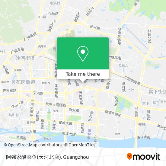 阿强家酸菜鱼(天河北店) map