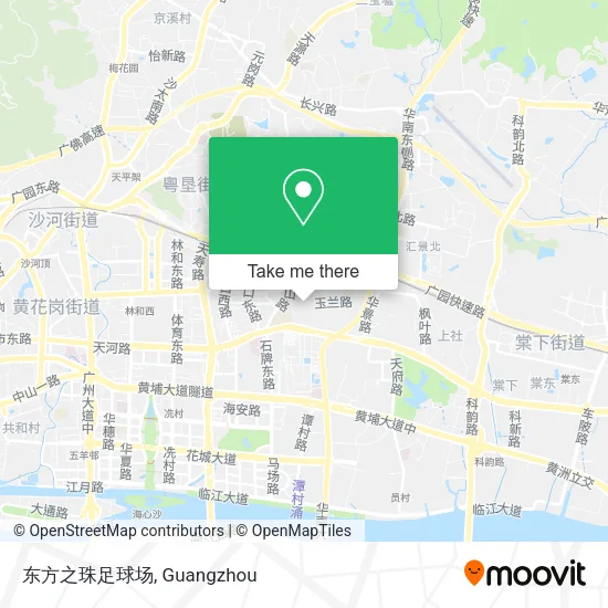 东方之珠足球场 map