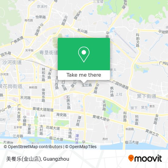 美餐乐(金山店) map