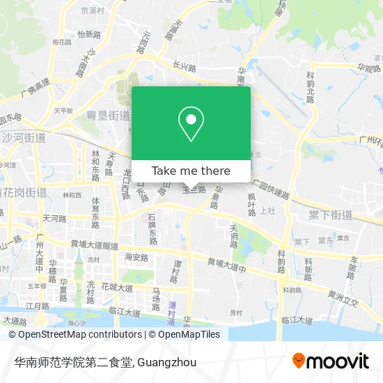 华南师范学院第二食堂 map