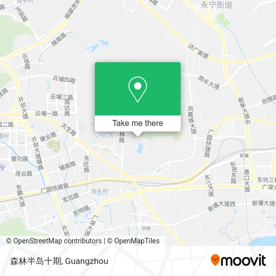 森林半岛十期 map