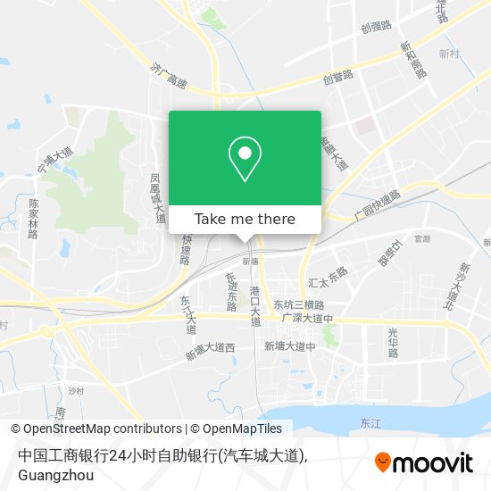 中国工商银行24小时自助银行(汽车城大道) map