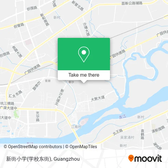 新街小学(学校东街) map