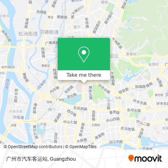 广州市汽车客运站 map