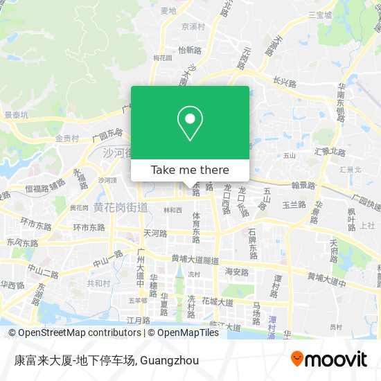 康富来大厦-地下停车场 map