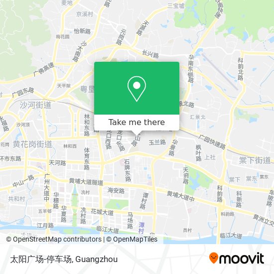 太阳广场-停车场 map