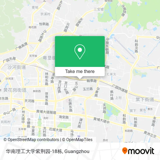 华南理工大学紫荆园-18栋 map