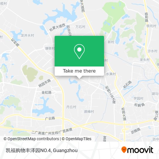 凯福购物丰泽园NO.4 map