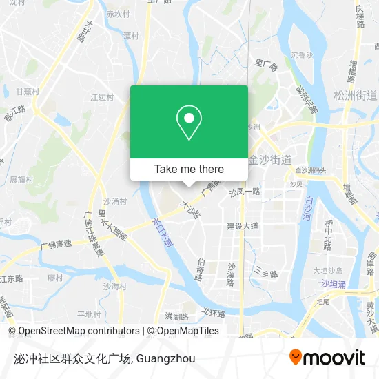 泌冲社区群众文化广场 map