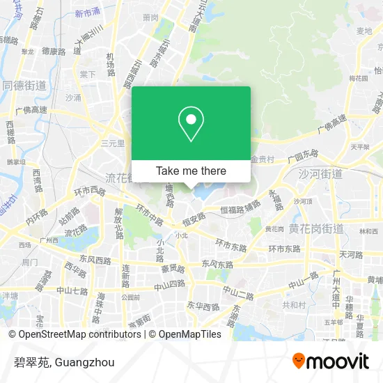 碧翠苑 map