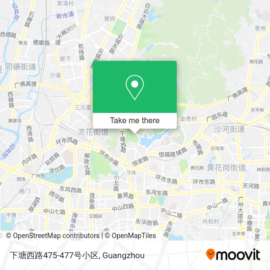 下塘西路475-477号小区 map