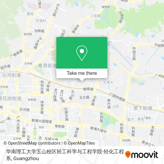 华南理工大学五山校区轻工科学与工程学院-轻化工程系 map