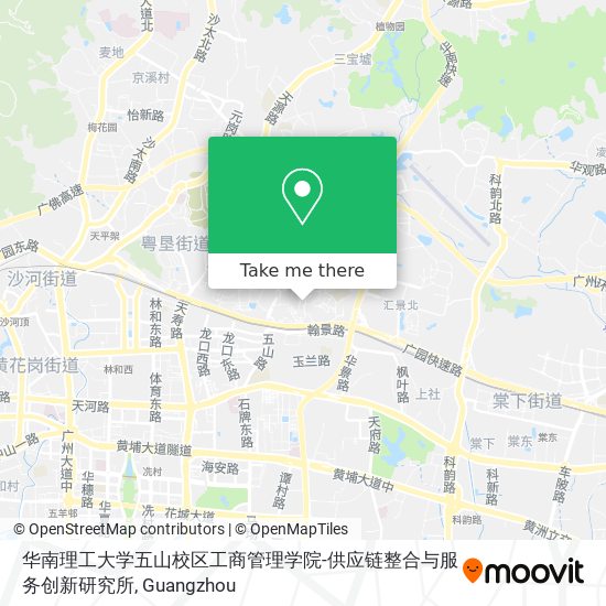 华南理工大学五山校区工商管理学院-供应链整合与服务创新研究所 map