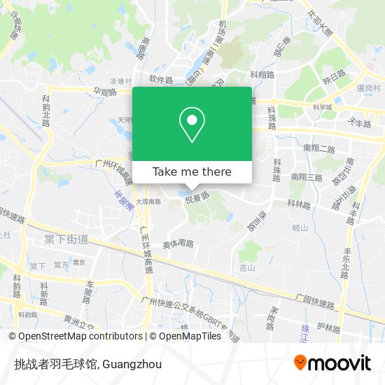 挑战者羽毛球馆 map