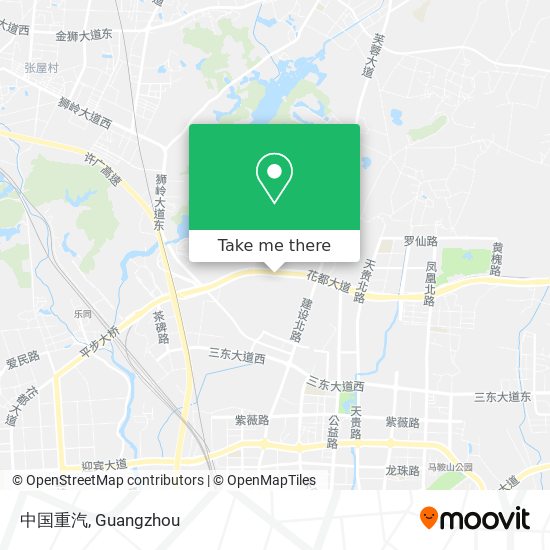 中国重汽 map