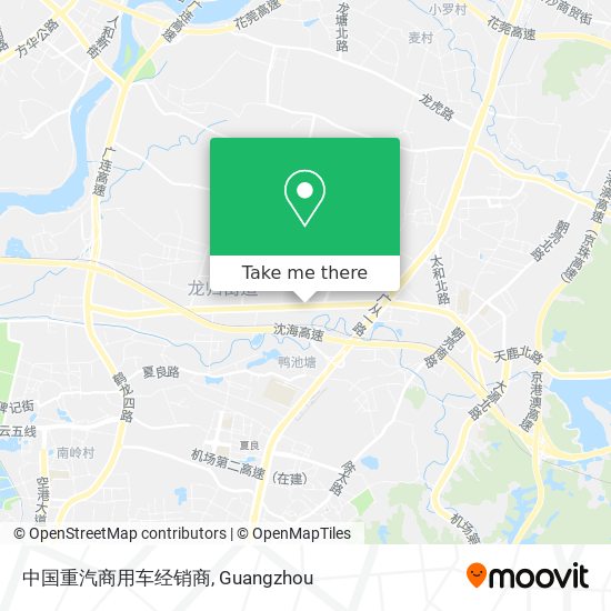 中国重汽商用车经销商 map