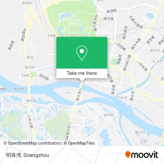 明珠湾 map