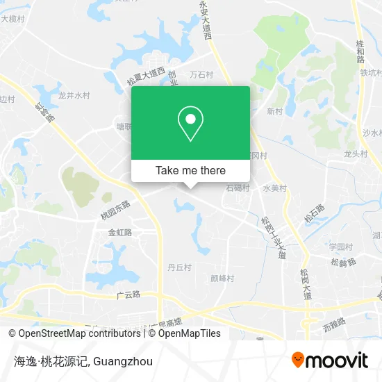 海逸·桃花源记 map