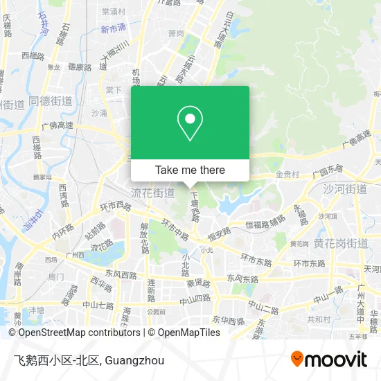 飞鹅西小区-北区 map