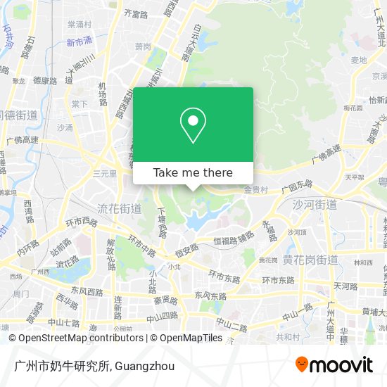 广州市奶牛研究所 map