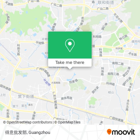 得意批发部 map