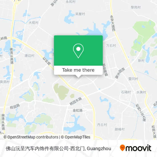 佛山沅呈汽车内饰件有限公司-西北门 map