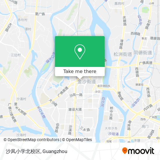 沙凤小学北校区 map