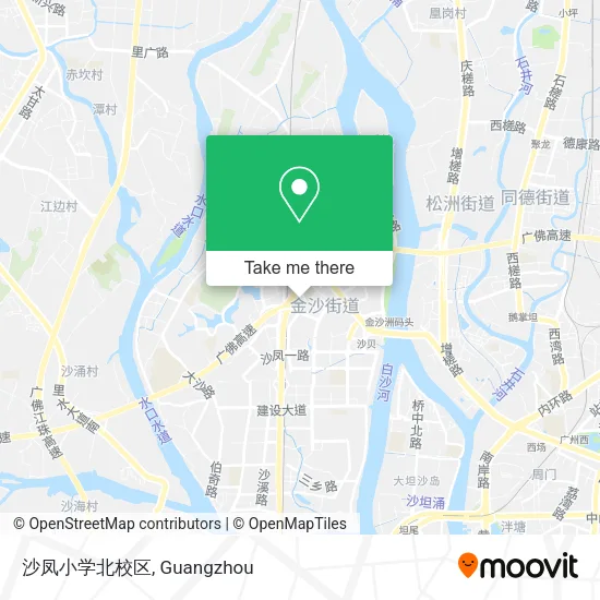 沙凤小学北校区 map
