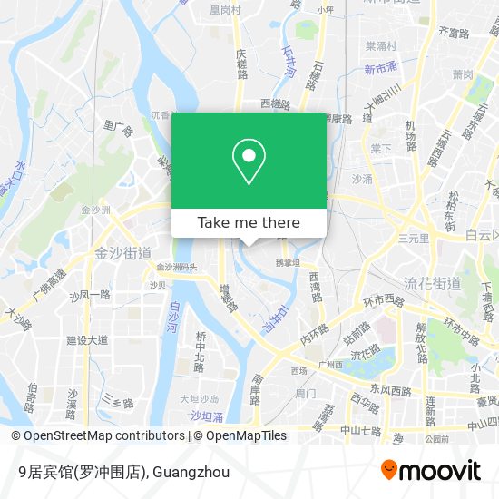 9居宾馆(罗冲围店) map