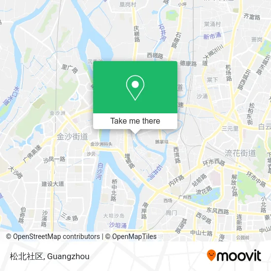 松北社区 map