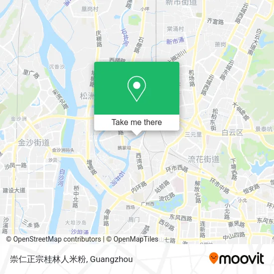 崇仁正宗桂林人米粉 map