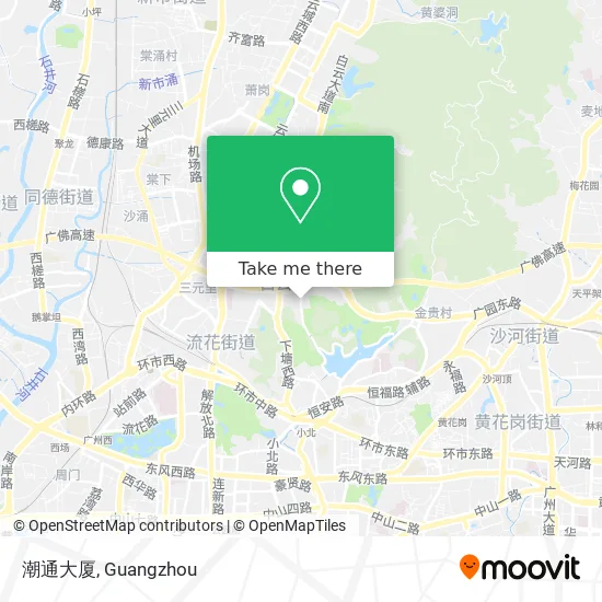 潮通大厦 map