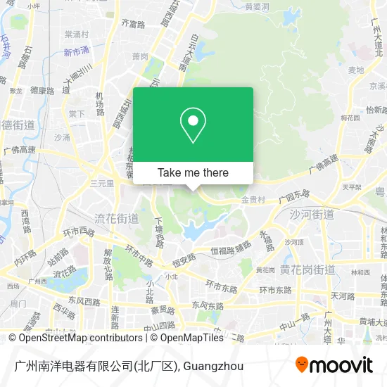 广州南洋电器有限公司(北厂区) map