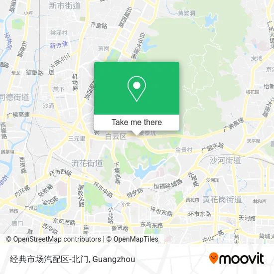 经典市场汽配区-北门 map