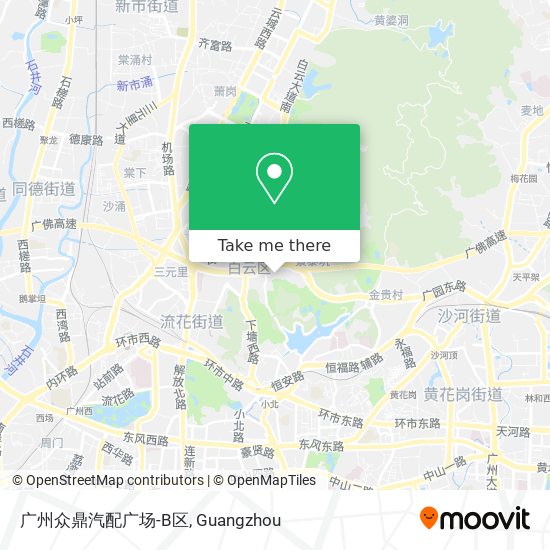 广州众鼎汽配广场-B区 map