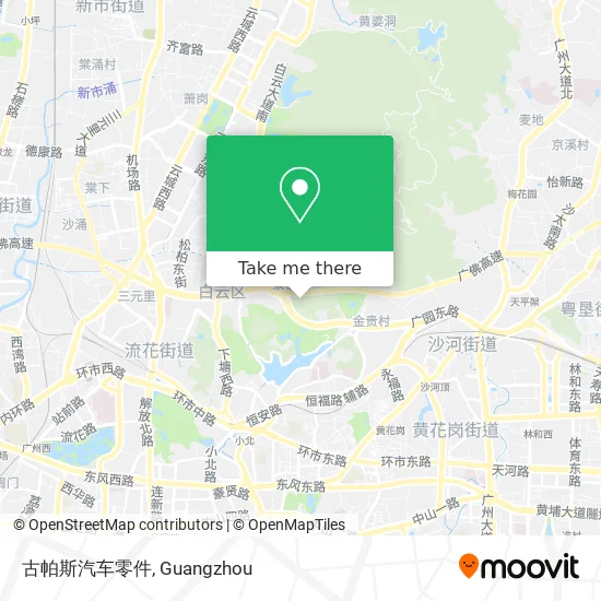 古帕斯汽车零件 map