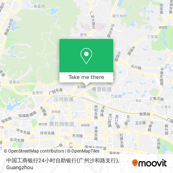 中国工商银行24小时自助银行(广州沙和路支行) map