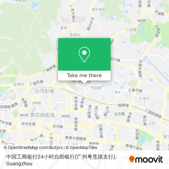 中国工商银行24小时自助银行(广州粤垦路支行) map