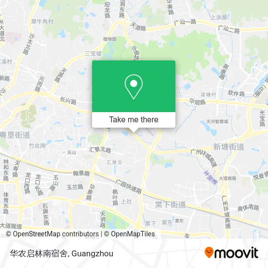 华农启林南宿舍 map