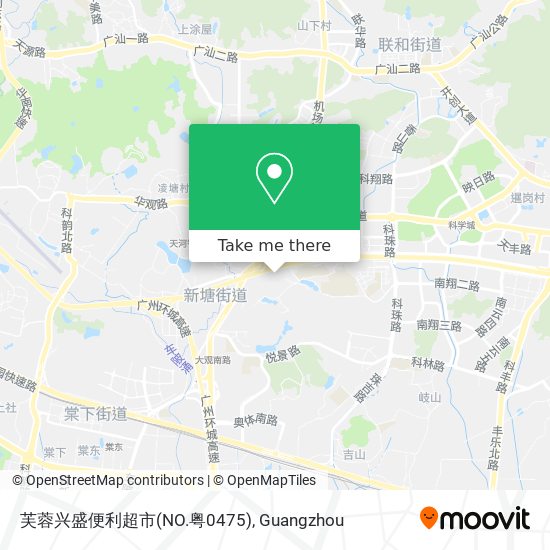 芙蓉兴盛便利超市(NO.粤0475) map