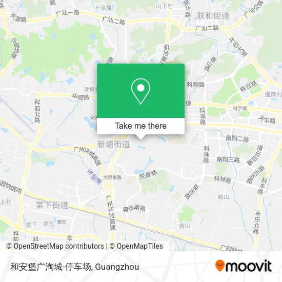 和安堡广淘城-停车场 map